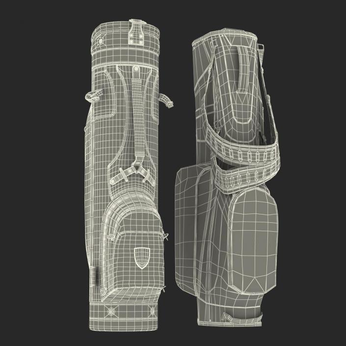 3D model Golf Bags Collection