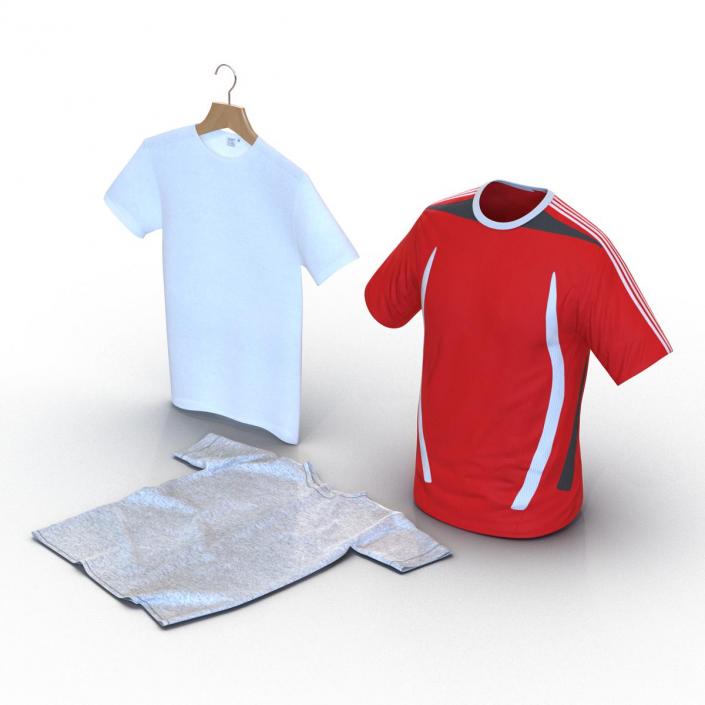 3D TShirts Collection model