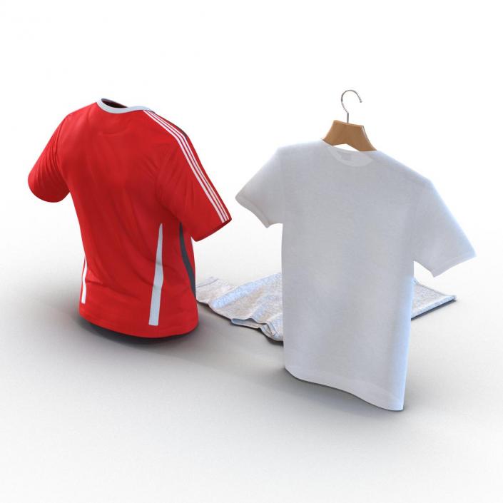 3D TShirts Collection model