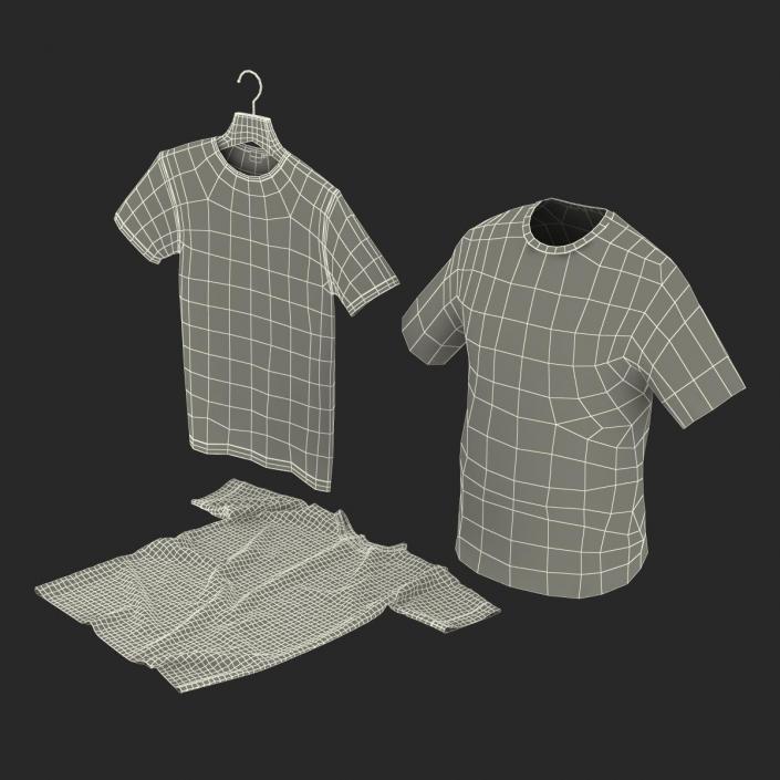 3D TShirts Collection model