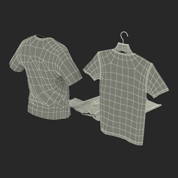 3D TShirts Collection model