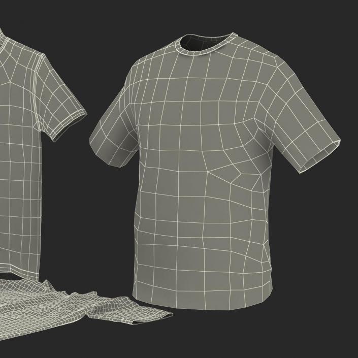 3D TShirts Collection model