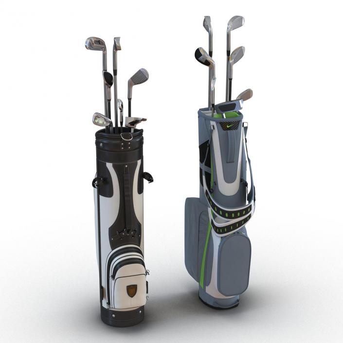 Golf Bags Collection 2 3D