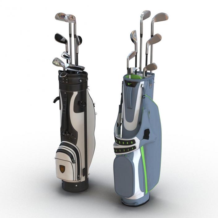 Golf Bags Collection 2 3D