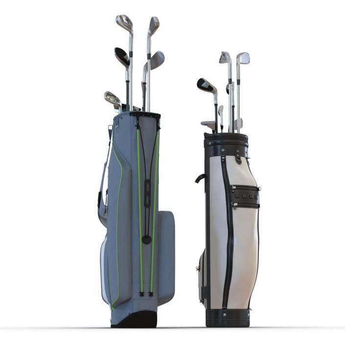 Golf Bags Collection 2 3D