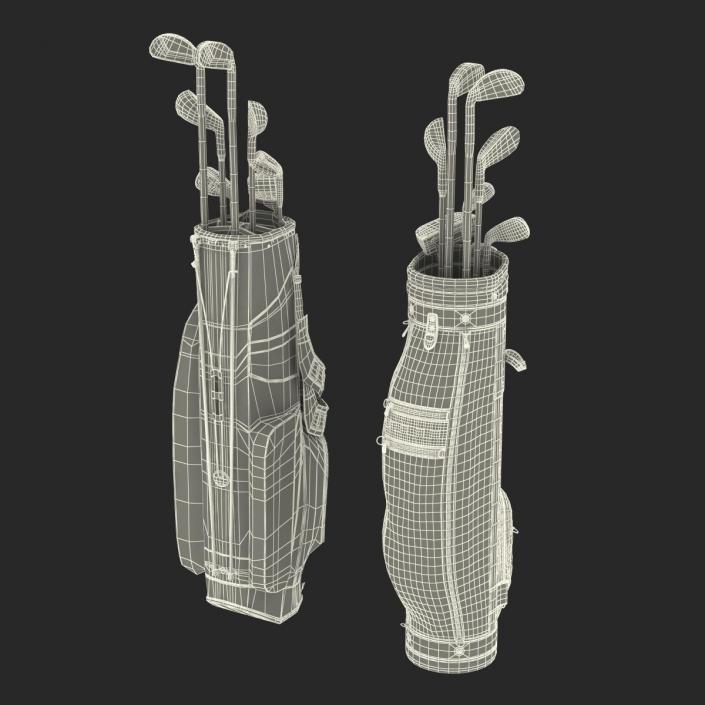 Golf Bags Collection 2 3D