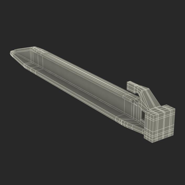 3D Plastic Tent Stake model