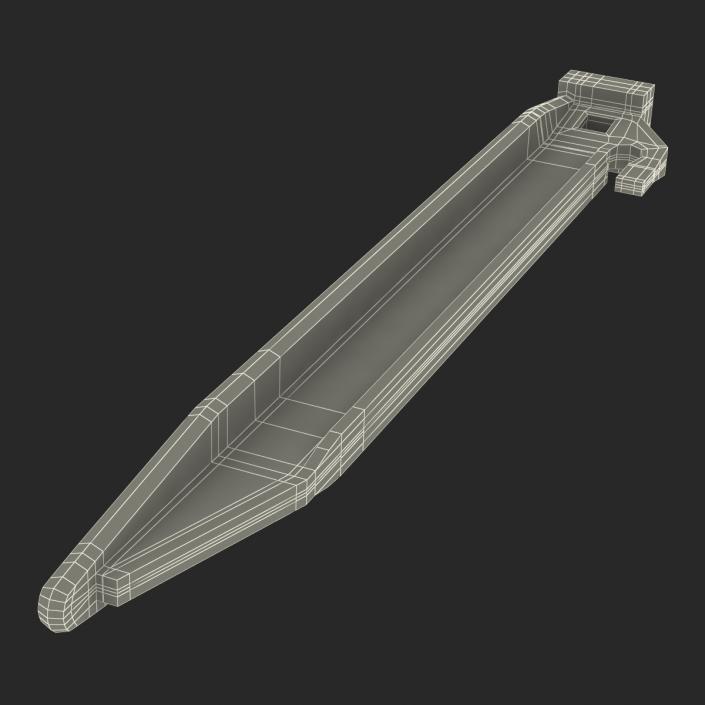 3D Plastic Tent Stake model