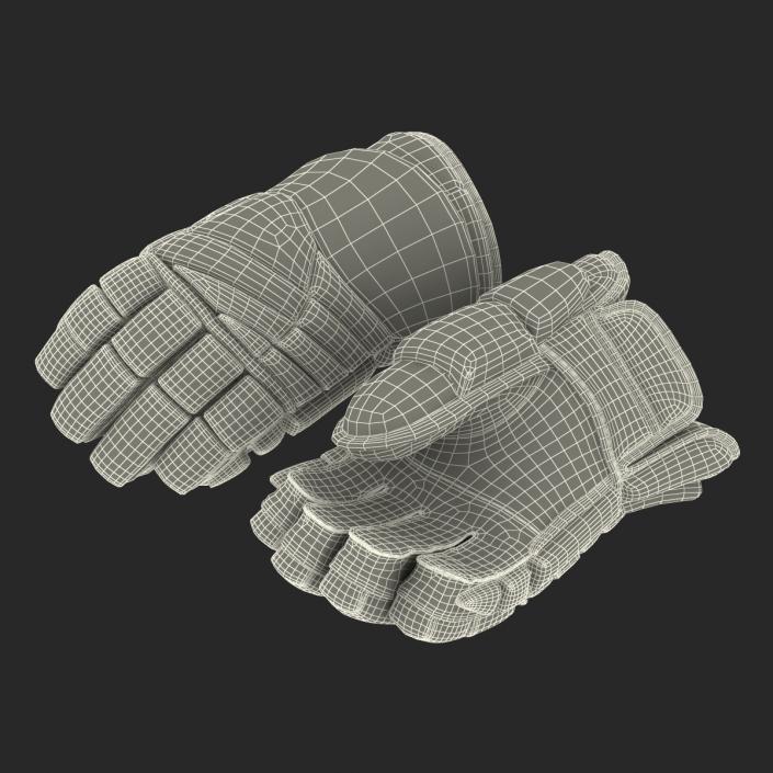 Hockey Gloves Bauer 3D model