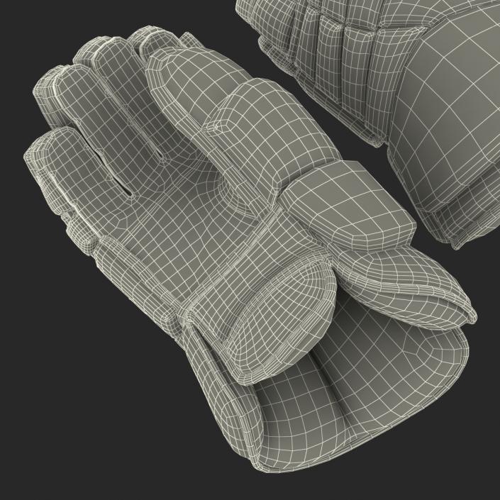 Hockey Gloves Bauer 3D model