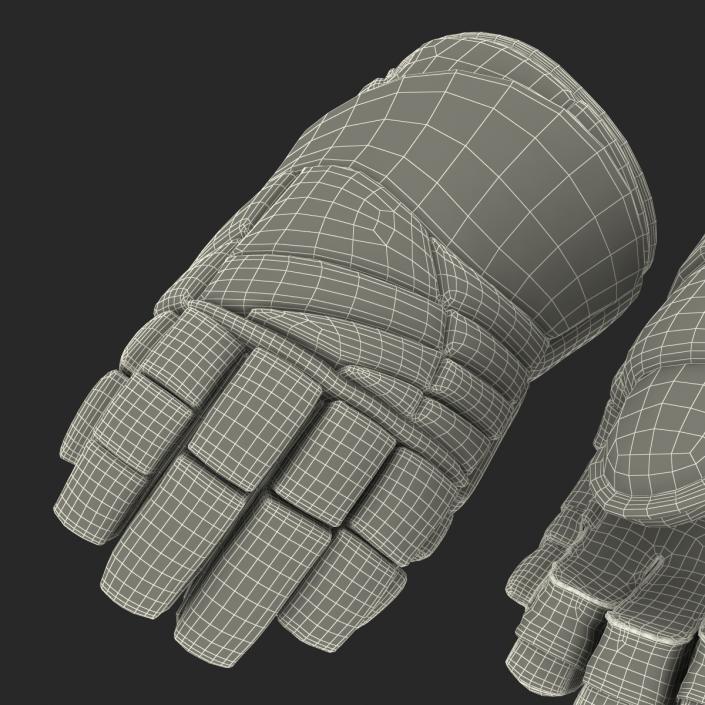 Hockey Gloves Bauer 3D model