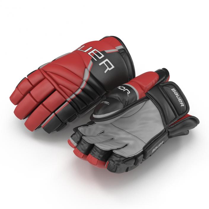 3D Hockey Gloves Bauer 2