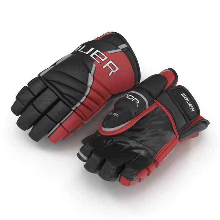 3D Hockey Gloves Bauer 3