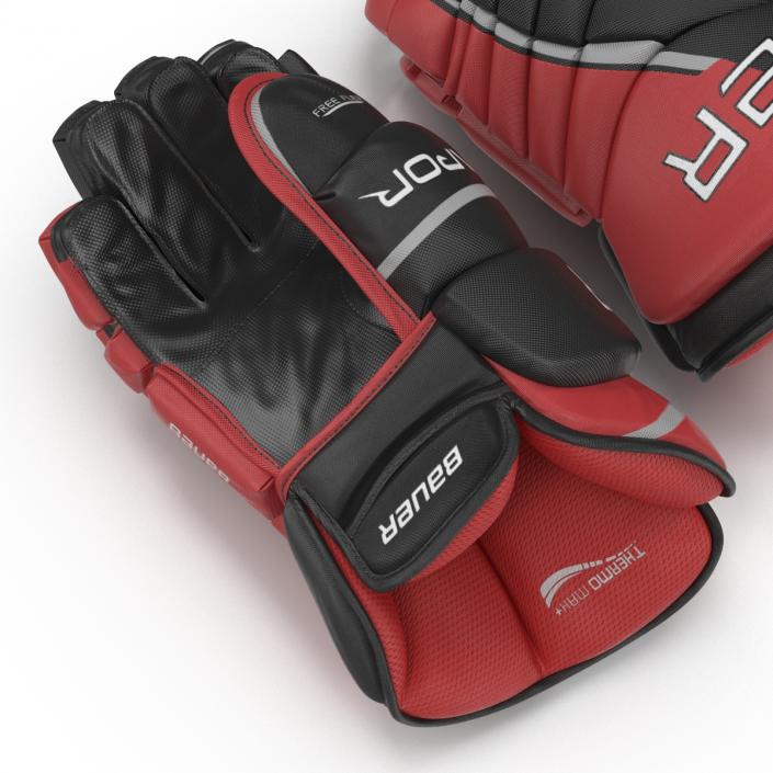 3D Hockey Gloves Bauer 3