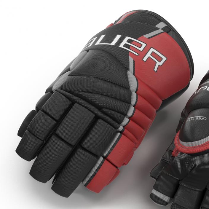 3D Hockey Gloves Bauer 3