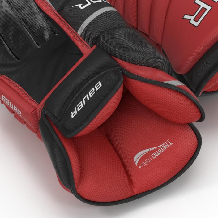 3D Hockey Gloves Bauer 3