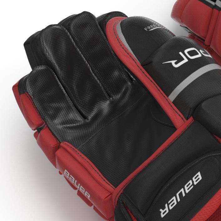 3D Hockey Gloves Bauer 3