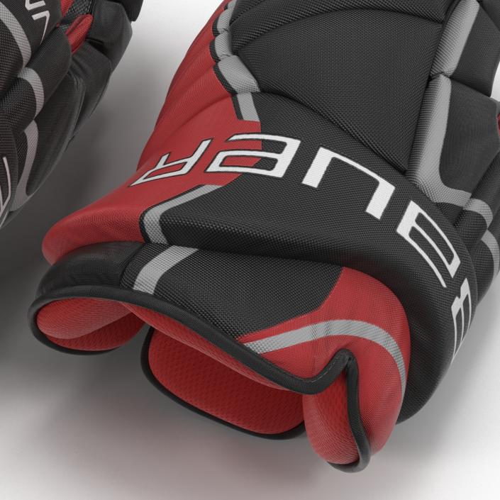 3D Hockey Gloves Bauer 3