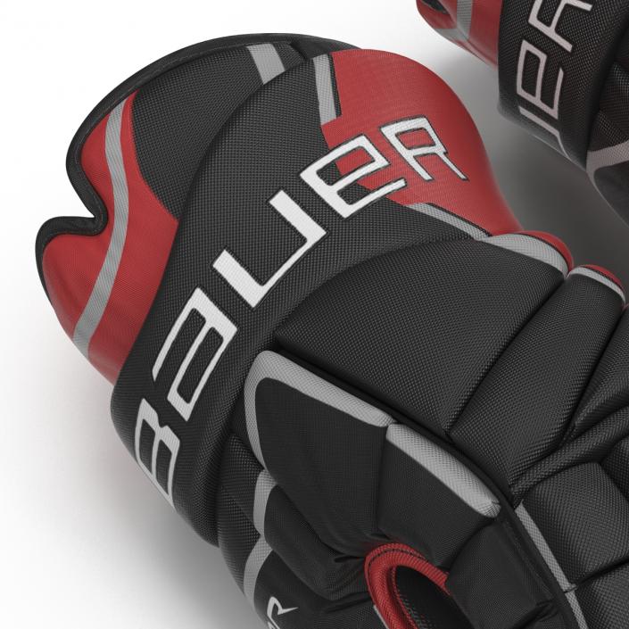 3D Hockey Gloves Bauer 3