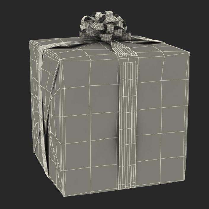 3D model Giftbox 2 Green