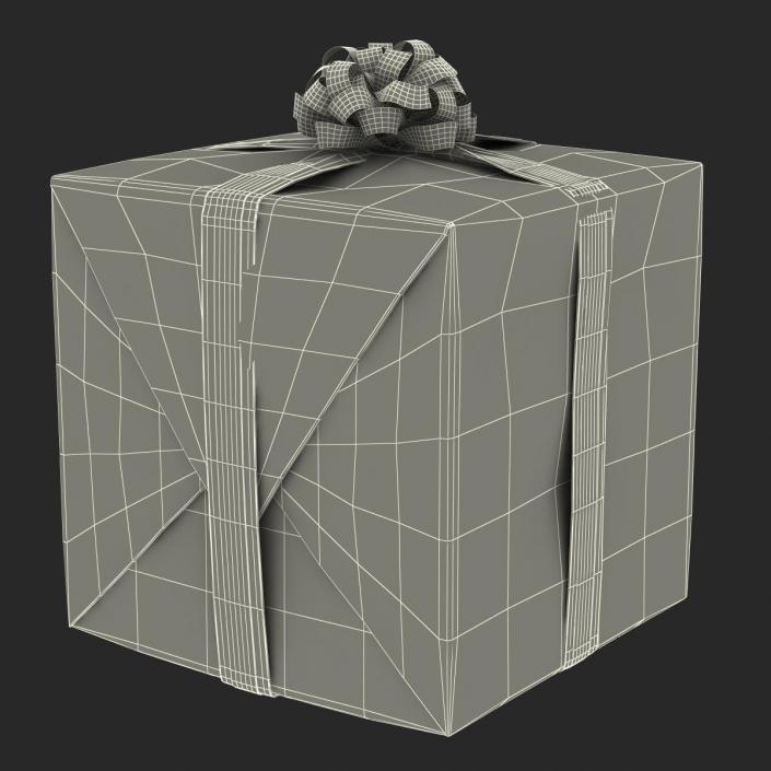 3D model Giftbox 2 Green