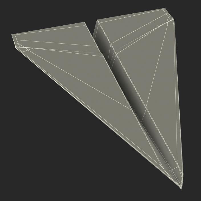 3D Paper Plane 6 model