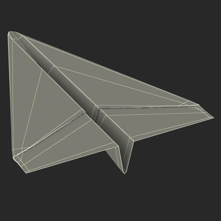 3D Paper Plane 6 model