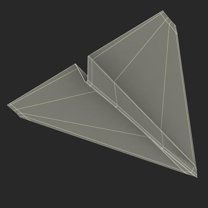 3D Paper Plane 6 model