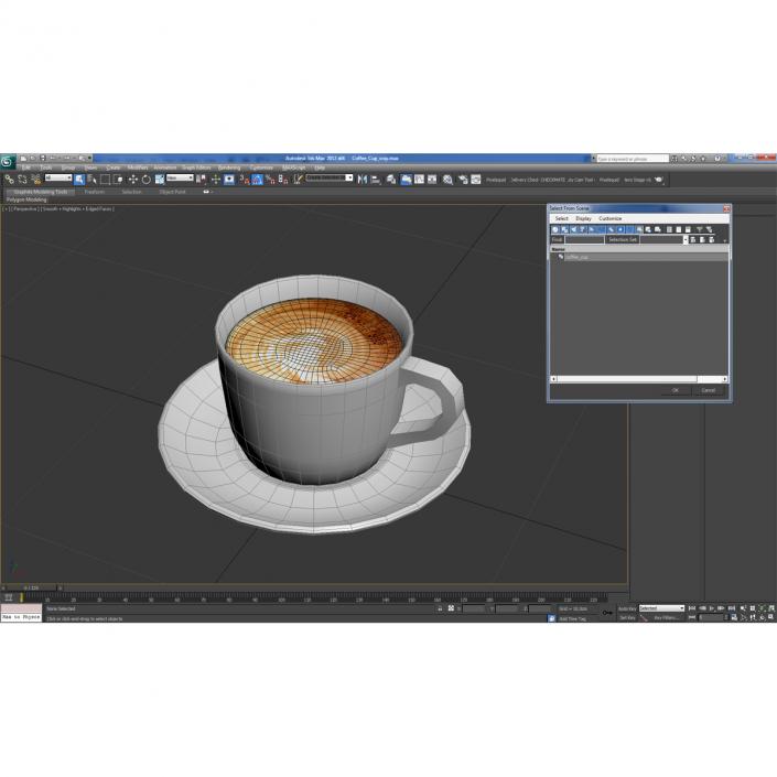 Coffee Cup 4 3D