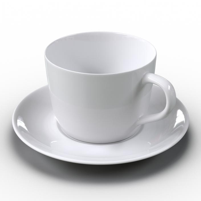 3D Empty Coffee Cup