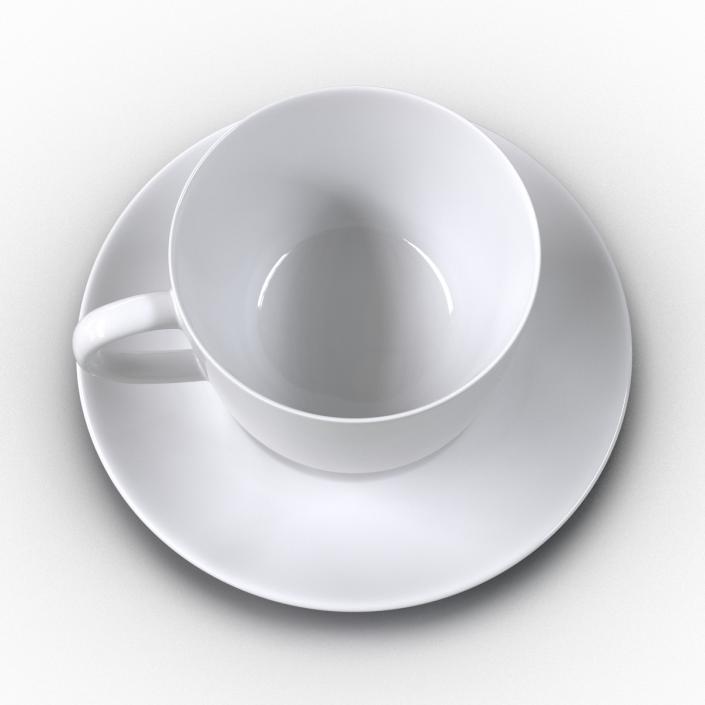 3D Empty Coffee Cup