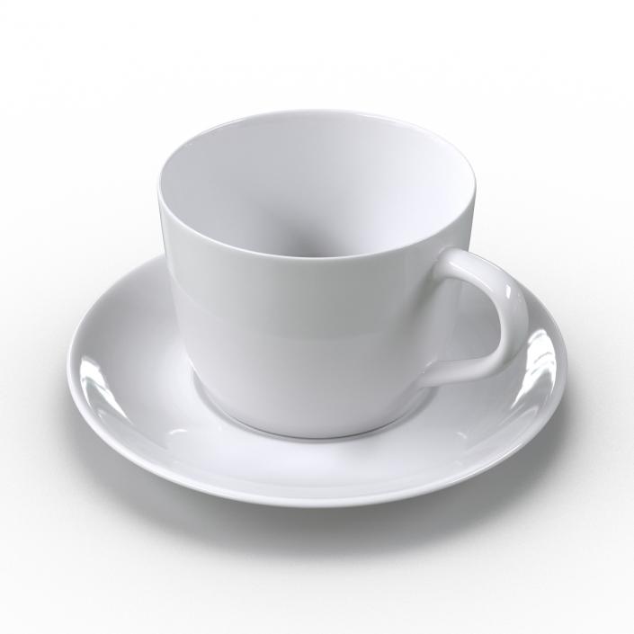 3D Empty Coffee Cup