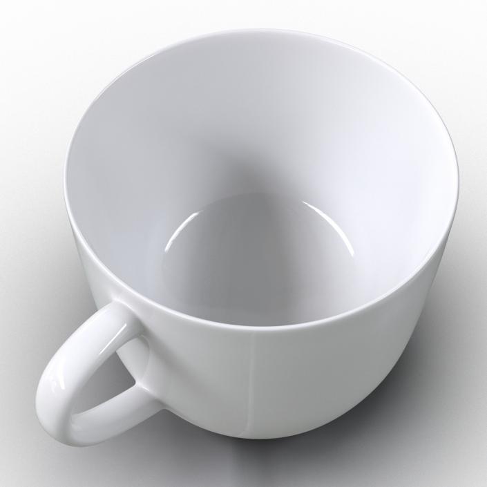 3D Empty Coffee Cup