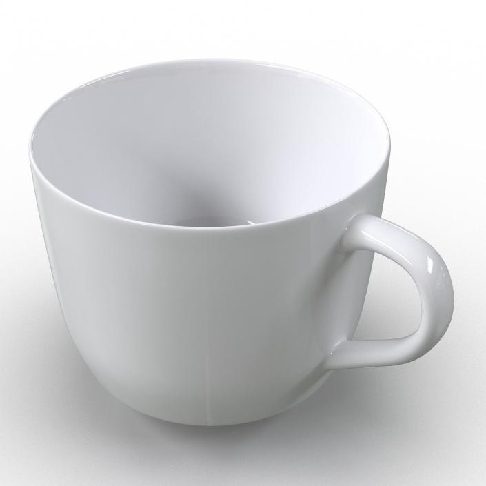 3D Empty Coffee Cup