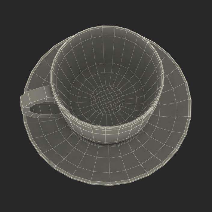 3D Empty Coffee Cup