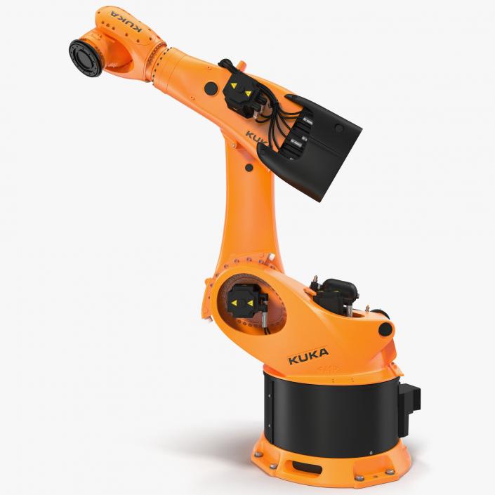 3D Kuka Robot KR 500 FORTEC Rigged