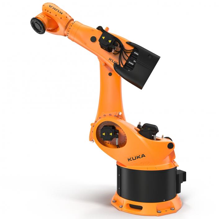 3D Kuka Robot KR 500 FORTEC Rigged