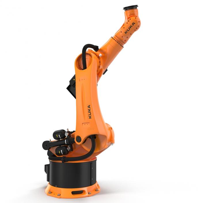 3D Kuka Robot KR 500 FORTEC Rigged