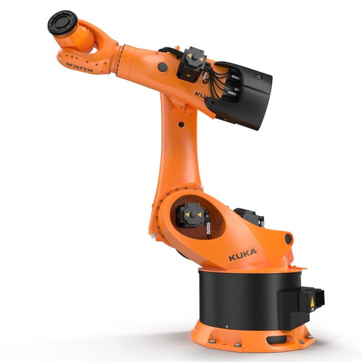 3D Kuka Robot KR 500 FORTEC Rigged