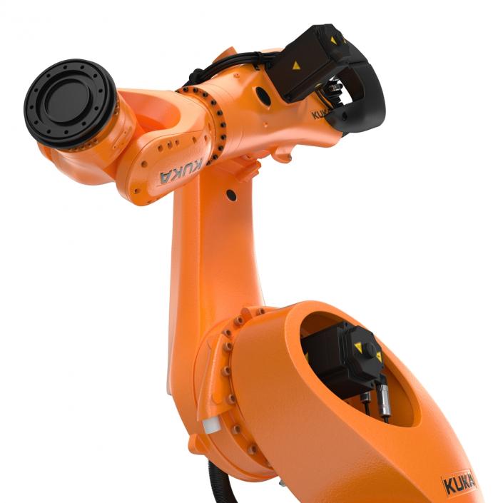 3D Kuka Robot KR 500 FORTEC Rigged