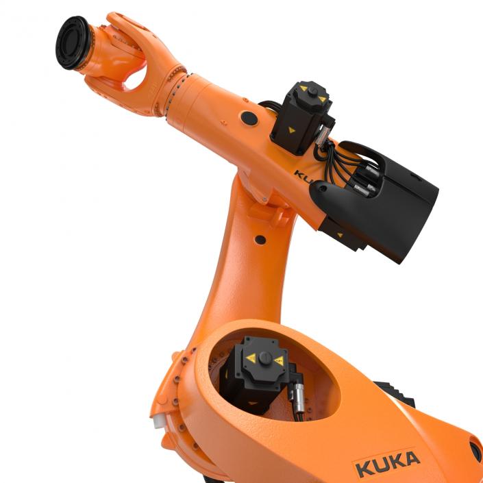 3D Kuka Robot KR 500 FORTEC Rigged