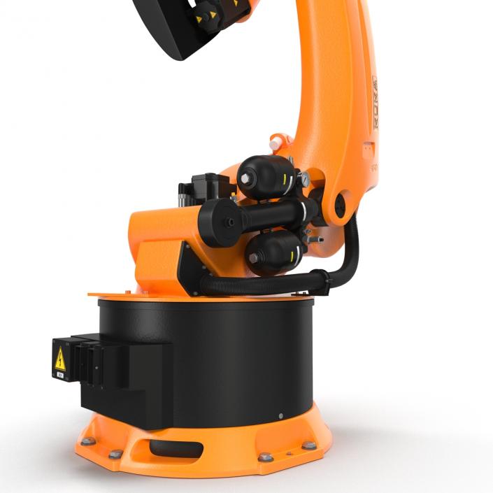 3D Kuka Robot KR 500 FORTEC Rigged