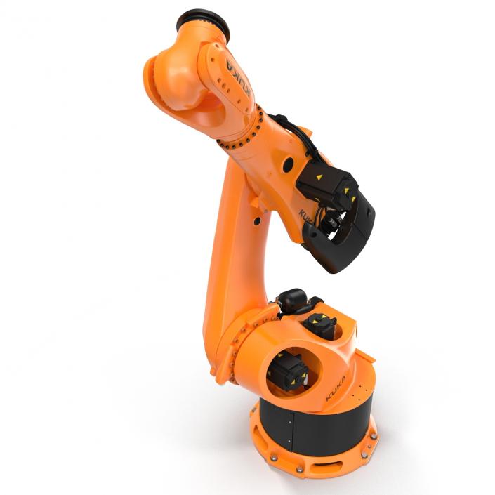 3D Kuka Robot KR 500 FORTEC Rigged