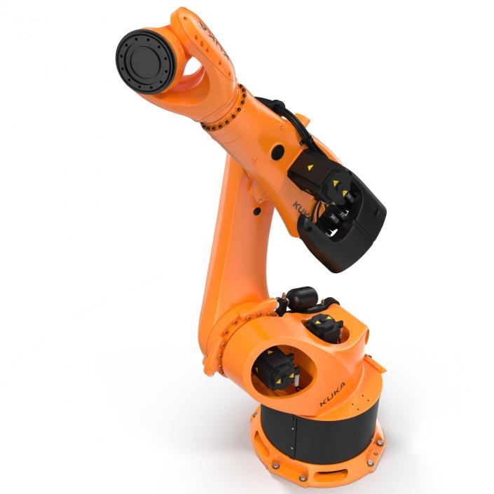 3D Kuka Robot KR 500 FORTEC Rigged