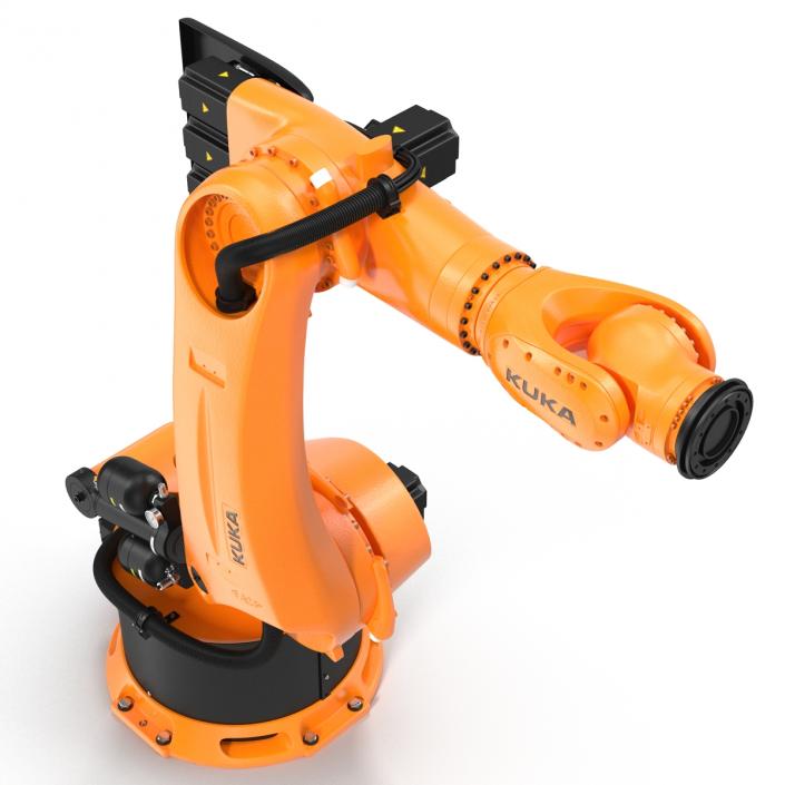 3D Kuka Robot KR 500 FORTEC Rigged