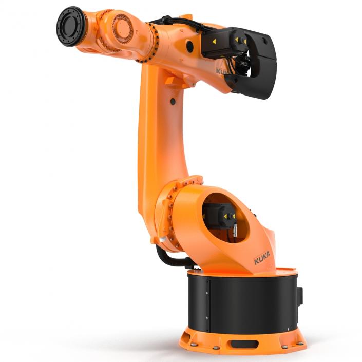 3D Kuka Robot KR 500 FORTEC Rigged