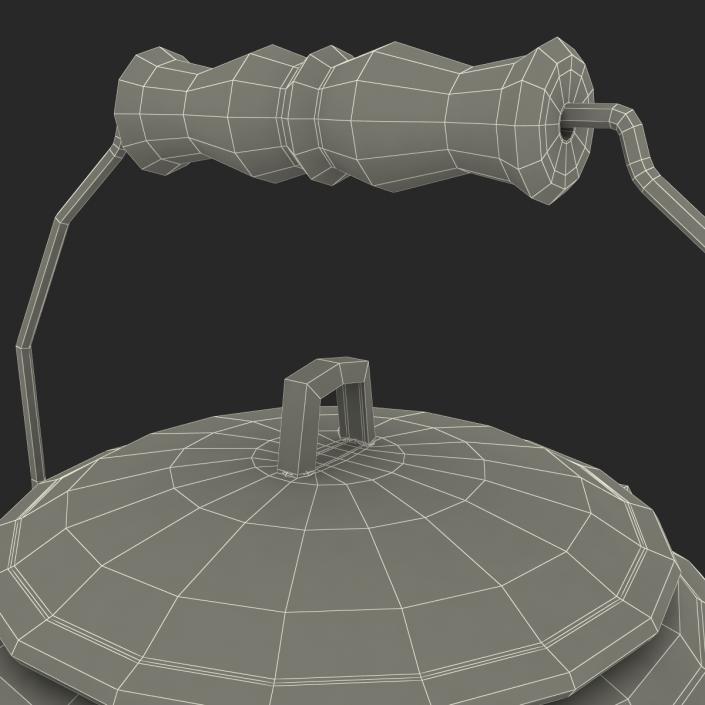 3D Camping Coffee Pot model