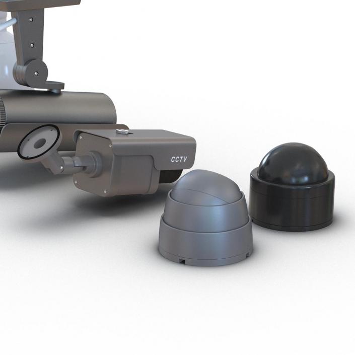 3D CCTV Cameras Collection model