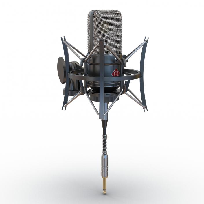 3D model Condenser Microphone Generic 2