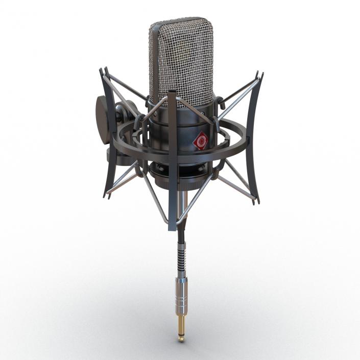 3D model Condenser Microphone Generic 2